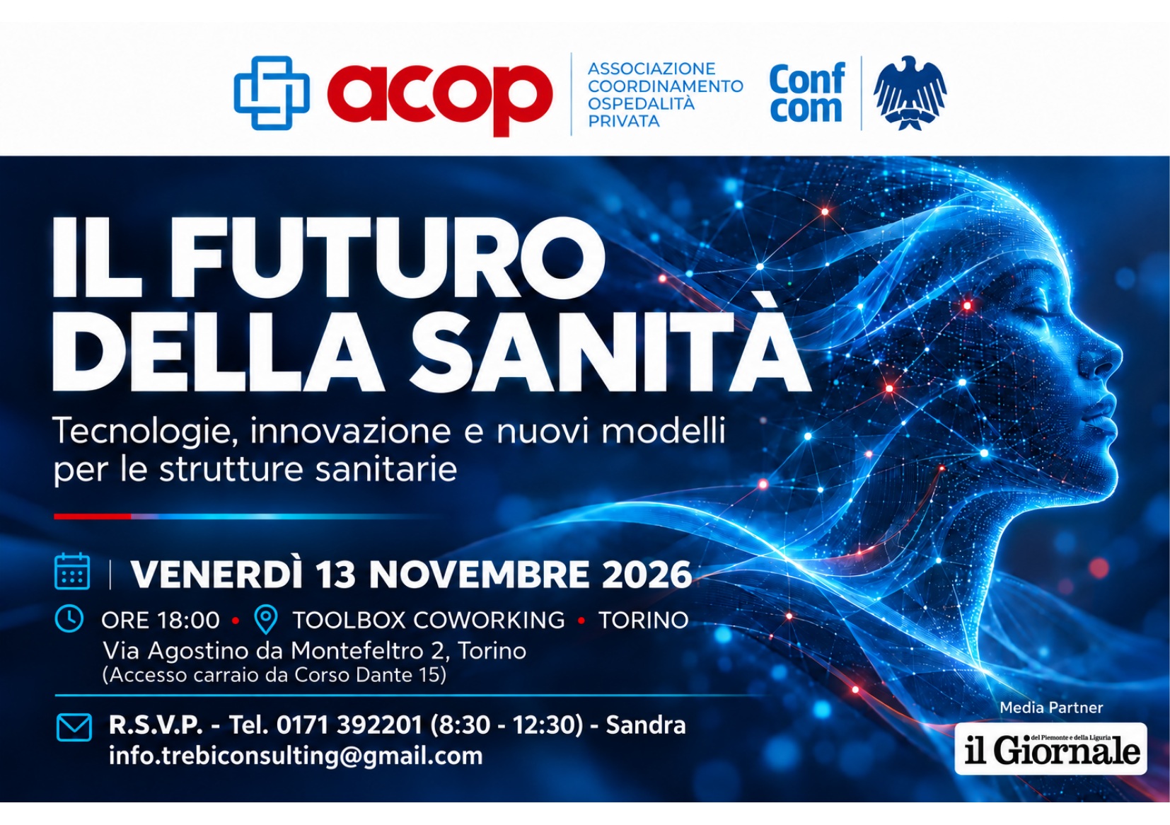 Il futuro della sanità: a Torino il confronto su tecnologie, innovazione e nuovi modelli assistenziali